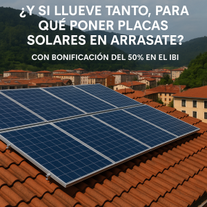 Placas solares en arrasate